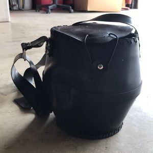 Rubber Barrel Style Purse